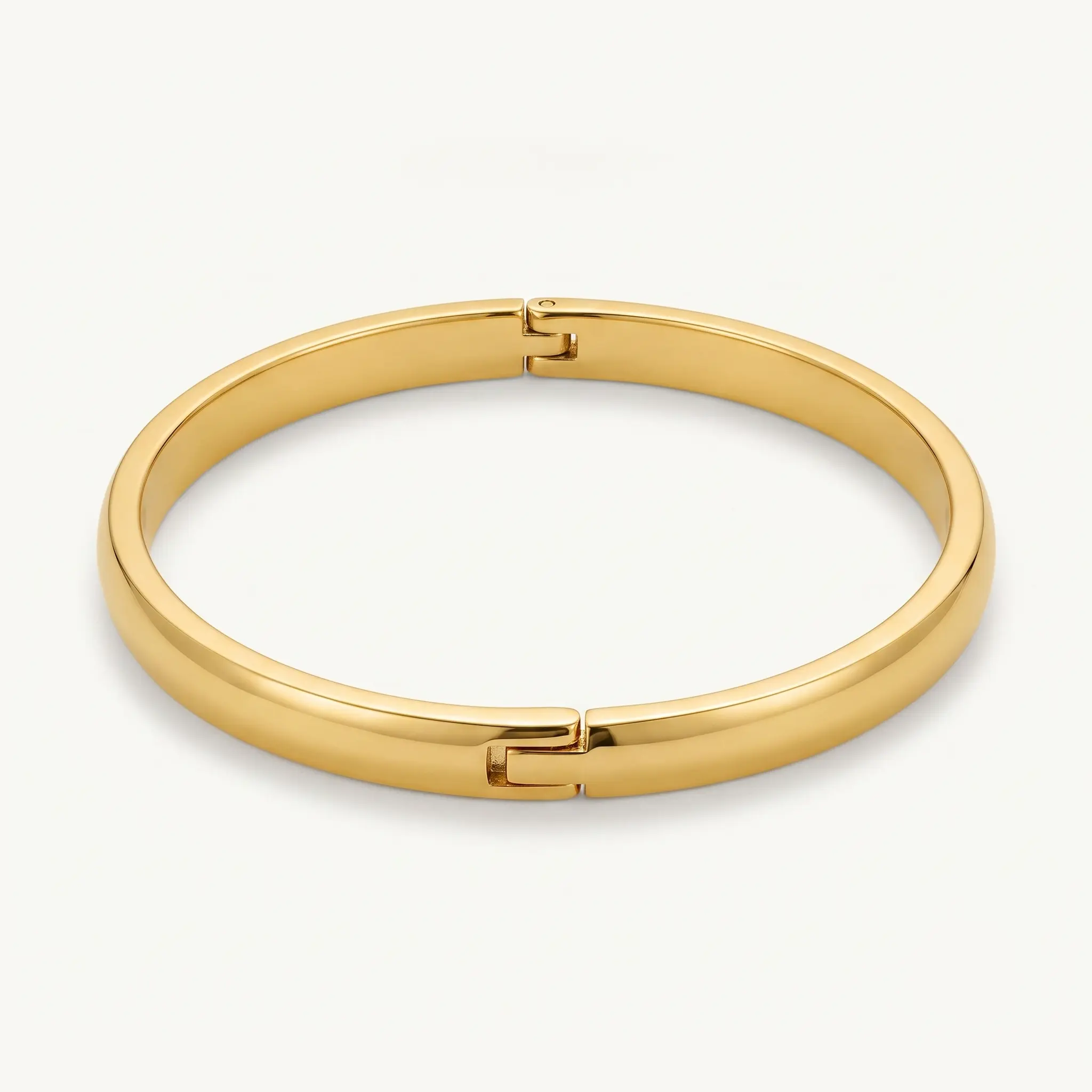 Plain Stackable Bangle Bracelet